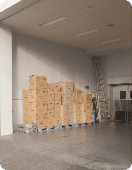 Warehouse packaging boxes — mission and vision